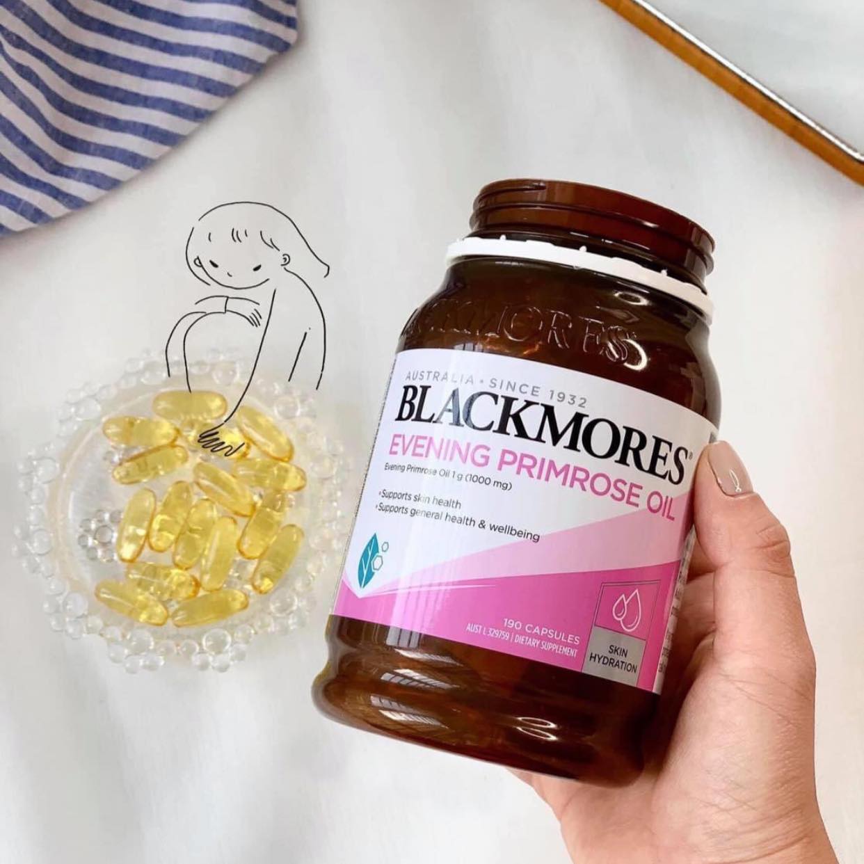 Blackmores – Evening Primrose Oil - sử dụng như thế nào - nó là gì - có tốt không - giá bao nhiều